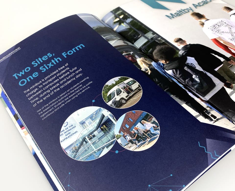 Print for Schools Brochures - Transition Booklets