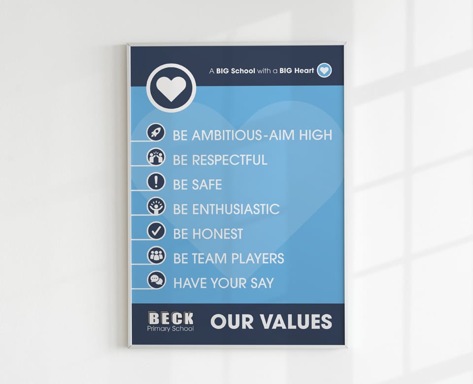 Print for Schools Values Posters