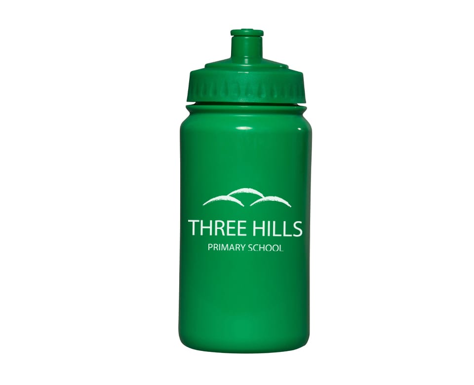 Promotional School Water Bottle Green