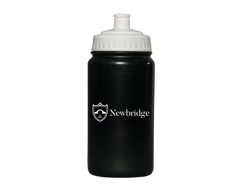 Promotional School Water Bottle Black