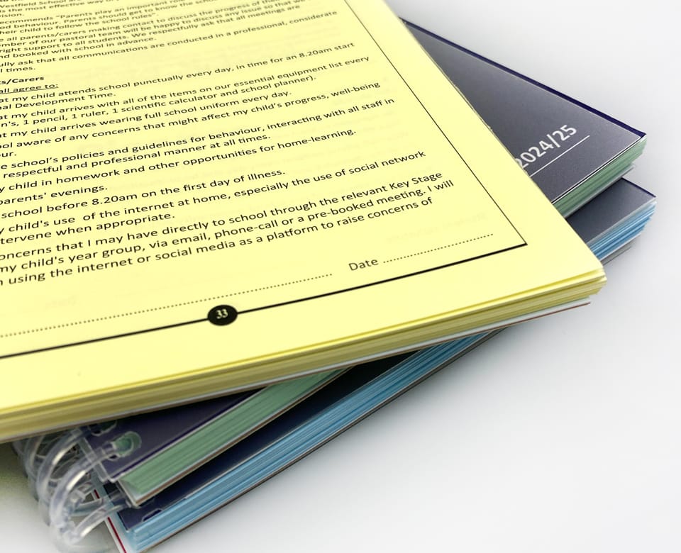 Print for Schools SEND Planners
