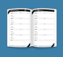 PFS049-Staff Planner 5 Period OPTION 1